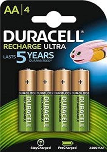 Duracell Recharge Ultra Mignon AA NiMH 2500mAh, 4er-Pack