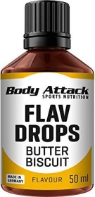 Body Attack Flav Drops Butter Biscuit 50ml