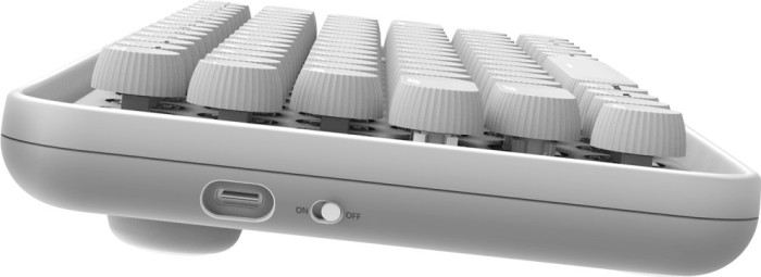 Rapoo Ralemo Pre 5 Multi-mode, weiß, LEDs weiß, BLUE Switches, USB/Bluetooth, DE