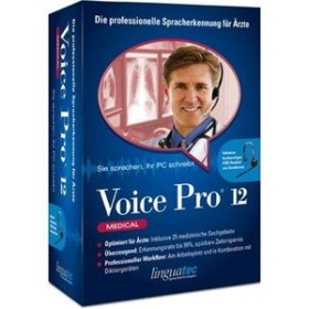 Linguatec Voice Pro 12.0 - Medical Edition mit Headset (deutsch) (PC)