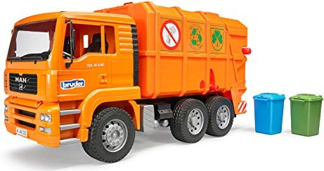 Bruder Profi-Serie MAN TGA Müll-LKW orange ab € 45,00 (2024)