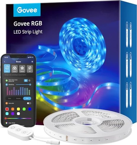 Govee H61593A1DE WiFi LED Strip LED-Streifen 18W 5m RGB