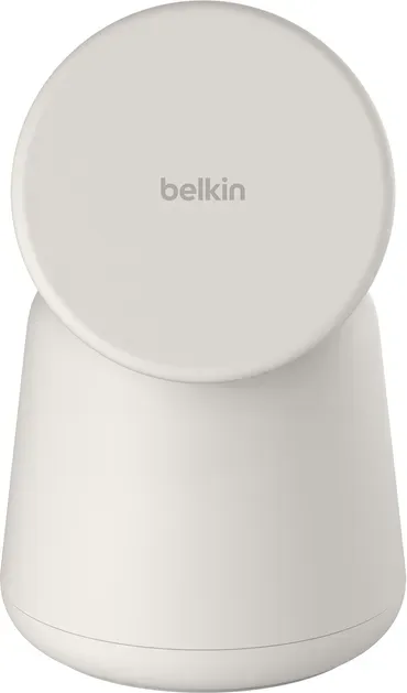 Belkin BoostCharge Pro bezprzewodowa 2-w-1-stacja ładująca z MagSafe (15W) piasek