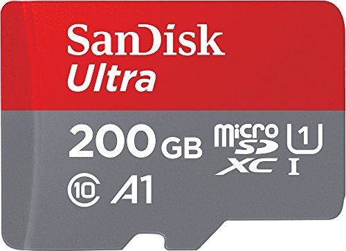 SanDisk Ultra R120 microSDXC 200GB Kit, UHS-I U1, A1, Class 10