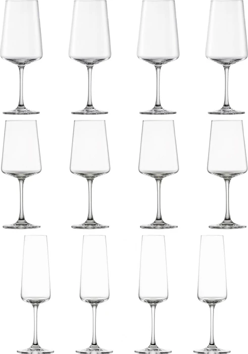 Set 4 Bicchiere vino rosso 400ML Bicchieri di vino originali senza