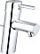 Grohe Concetto one-hand-bathroom sink tap 1/2" S-Size with drain remote chrome (32204001)