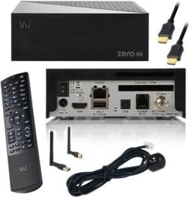 VU+ Zero 4K SE 1x DVB-S2X mit WLAN-Stick, festplattenvorbereitet