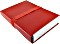 Exacompta Dokumentenmappe mit Balacroneinband A4, 130mm Rücken, rot (629E)