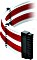 CableMod C-Series RMi/RMx Classic ModMesh Cable Kit, biały/czerwony Vorschaubild
