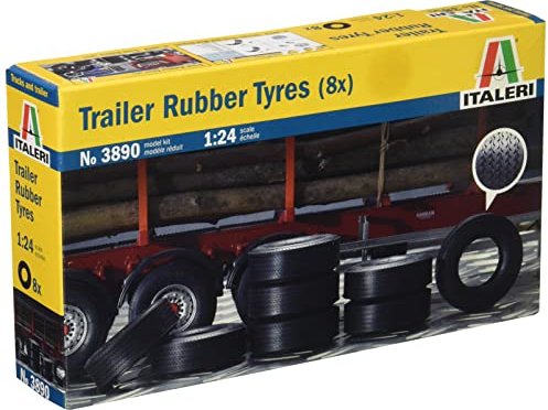 Italeri Trailer Rubber Tyres