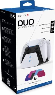 Gioteck Duo Charging stojak (PS5)