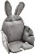 Childhome Kaninchen Sitzverkleinerer universell jersey grau (CCRASCJG)