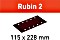 Festool STF 115X228 RU2/50 Rubin 2 Schleifblatt 228x115mm, 50er-Pack Vorschaubild