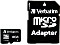 Verbatim microSDHC 8GB Kit, Class 4 (43967 / 47204)