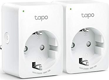TP-Link Tapo P100, Smart-Steckdose, 2er-Pack