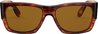 Ray-Ban RB2187 Nomad Legend Gold 54mm striped havana/brown classic