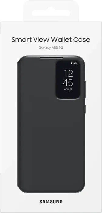 Samsung Smart View Wallet Case für Galaxy A55 5G schwarz