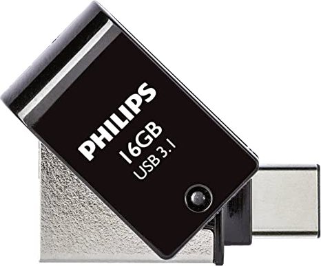 Philips USB-Flashlaufwerk z Zweifach-wtyczka 16GB, USB-A 3.0/USB-C 3.0