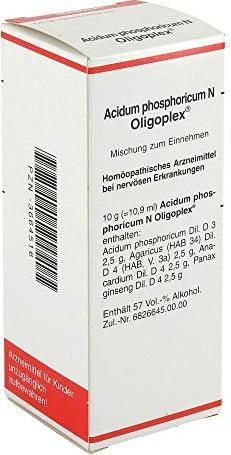 Acidum Phosphoricum N Oligoplex roztwór, 50ml