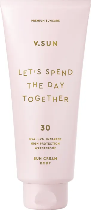 V.SUN Lets Spend The Day Together Sun Body Cream LSF30, 200ml