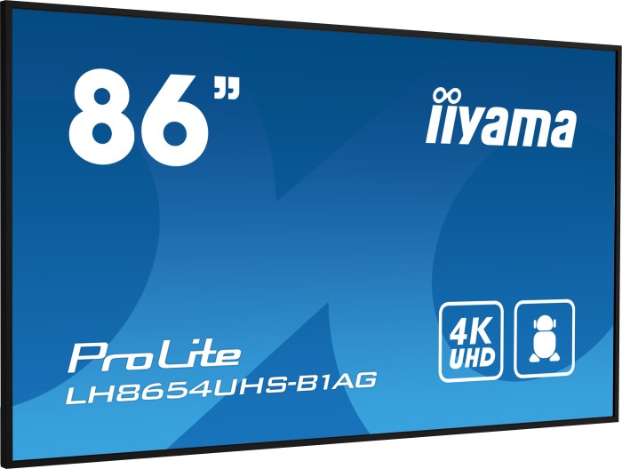 iiyama ProLite LH8654UHS-B1AG, 85.6"