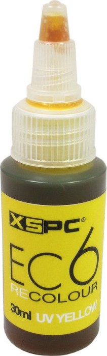 XSPC EC6 Coolant UV Yellow, Wasserzusatz, UV-aktiv, 30ml
