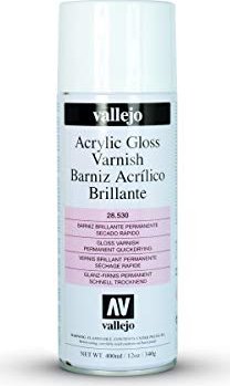 28530 Acrylic Gloss Varnish Permanent Spray Vallejo 28530