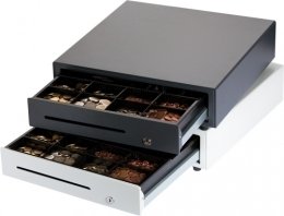 Metapace K-1 dark grey, cash drawer