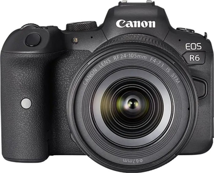 Canon EOS R6 Mark II z obiektywem RF 24-105mm 4.0-7.1 IS STM