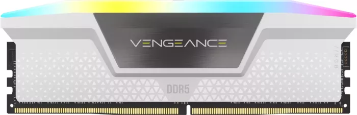 Corsair Vengeance RGB weiß DIMM Kit 32GB, DDR5-6000, CL36-44-44-96, on-die ECC