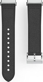 Hama Ersatzarmband Leder/Silikon 22mm für Fitbit Versa 3/Sense schwarz