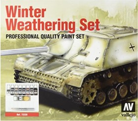 "Winter Weathering Set" Farbset 9 tlg