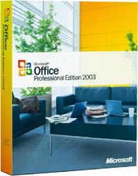 Microsoft Office 2003 Professional (PC) (various languages)