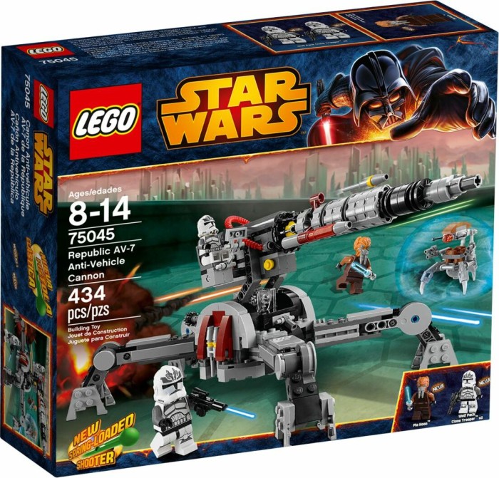 LEGO Star Wars Clone Wars - Republic AV-7 Anti-Vehicle Cannon