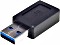 Manhattan SuperSpeed+ USB C-Adapter, USB-A 3.1 [Stecker] auf USB-C 3.1 [Buchse] (354714)