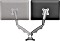 Fellowes Eppa podwójny ramię monitora zestaw srebrny (9683701)