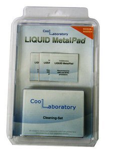 Coollaboratory Liquid MetalPad, 3x CPU + Reinigungsset