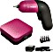 Bosch DIY Ixo VI Colour Edition fuksja akumulator-Wkrętarki 6. Gen. w tym skrzynka narzędziowa + akumulator 1.5Ah + akcesoria (06039C7002)