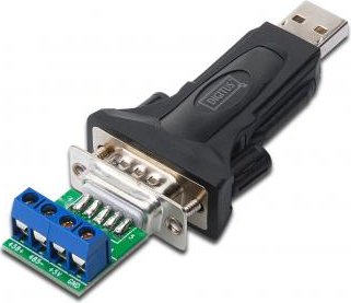 Digitus adapter USB 2.0 A wtyczka do gniazdka szeregowego