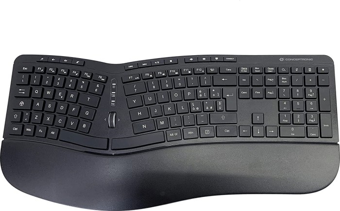 Conceptronic Orazio Ergo Wireless Ergonomic keyboard and Vertical Mouse Kit czarny, USB, IT