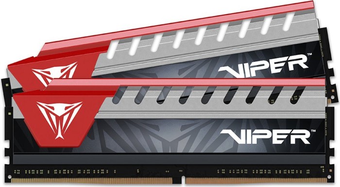 Patriot Viper Elite rot DIMM Kit 8GB, DDR4-3200, CL16-16-16-36
