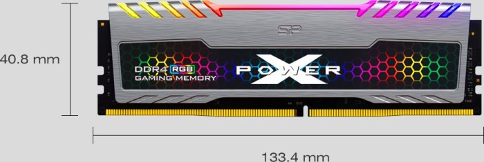Silicon Power XPOWER Turbine RGB DIMM Kit 16GB, DDR4-3200, CL16