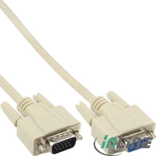 InLine VGA-Kabel Stecker/Buchse 2.0m