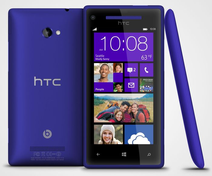 HTC Windows Phone 8X blau