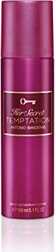 Antonio Banderas Her Secret Temptation dezodorant spray, 150ml