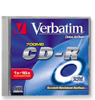 Verbatim Colour CD-R 80min/700MB, sztuk 10