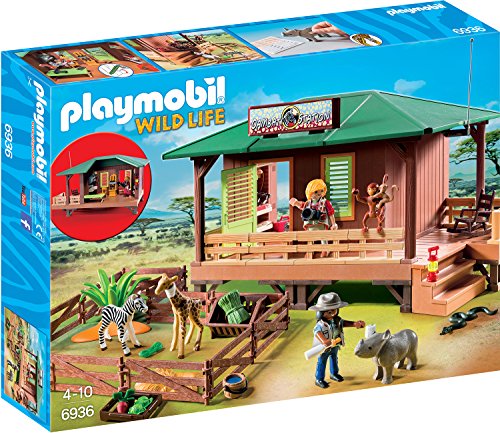 playmobil Wild Life - Rangerstation mit Tieraufzucht