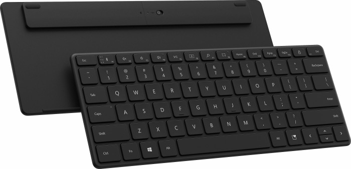 Microsoft Designer Compact Keyboard Mattschwarz, Bluetooth, DE