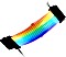 Sharkoon Shark xTend 24, 24-Pin ATX kabel przedłużający, RGB podświetlony, 245mm
