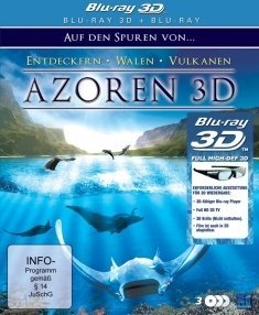 Azoren - Auf den Spuren z Entdeckern, Walen i Vulkanen (3D) (Blu-ray)